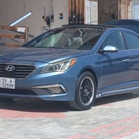 سياره نوع سوناته مديل 2015 امركيه حادثه جاملغ وبنيد فقط السياره جاهزه ...