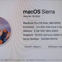 ماك بوك • نظيف جدا • شاحن أصلي