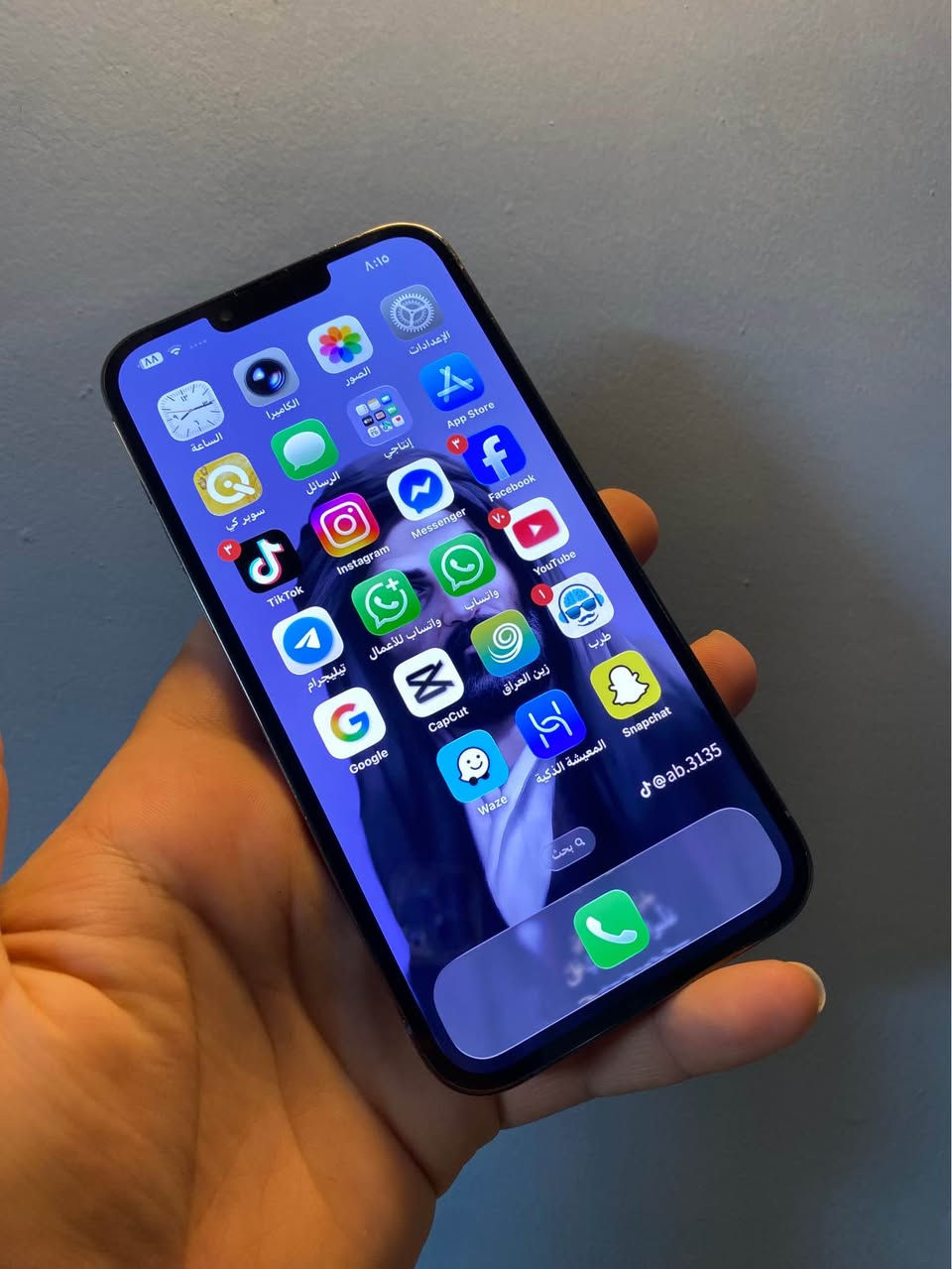 للمراوس 13 برو ماكس ذاكرة 256 بطارية 77 شرط متصرف ابد  مبدل شاشة اصلية فول الفول 
جهاز نضيف كلش كلش مابي اي خلل كلة شغال للبيع او مراوس السعر 440 بغداد الشعلة الخطيب *********** بغداد, العراق
