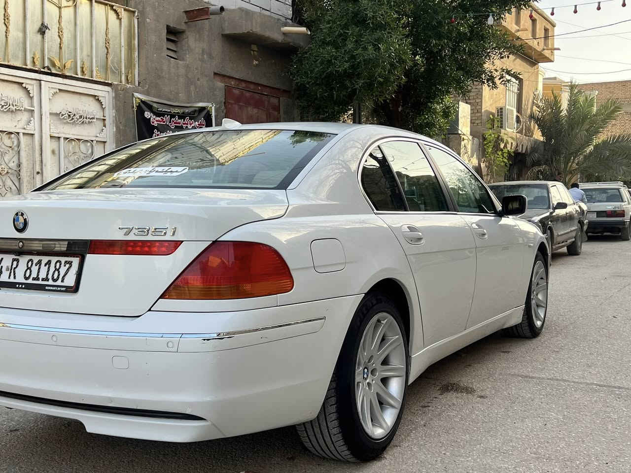 السلام عليكم ورحمة الله وبركاته
بيئم باخره فول مواصفات مديل (2002) 735i محرك  8 سلندر ✈️

مكفوله من دعاميه لدعاميه ما عده الجاملغ الخلفي على لبارد قليل ولباقي كفاله عامه

سياره جديده محرك وكير مكفولات تراي وين ما تريد 

موصفات سياره 

فتحه

كأمره خلفيه 

بردات 

حساسات خلفيه واماميه 

بيبان شفط جنطه شفط

خمسه ويل كب 

كهربائيات شغاله كلها 

شاشتين بيها 

تلث وضعيات قياده 

تلث أنواع لايت زنون ثلجي وشمسي ومطعم ابيضّ بصفر 

ماوس 

وبعد بيها هواي موصفات معرفه 

سياره مكفوله عوزها ملاحضات قليله 

رقم بصره إنكليزي  بسمي السياره 

سعر (125)

تصال على رقم  ***********

مكاني ناصريه ❤️
