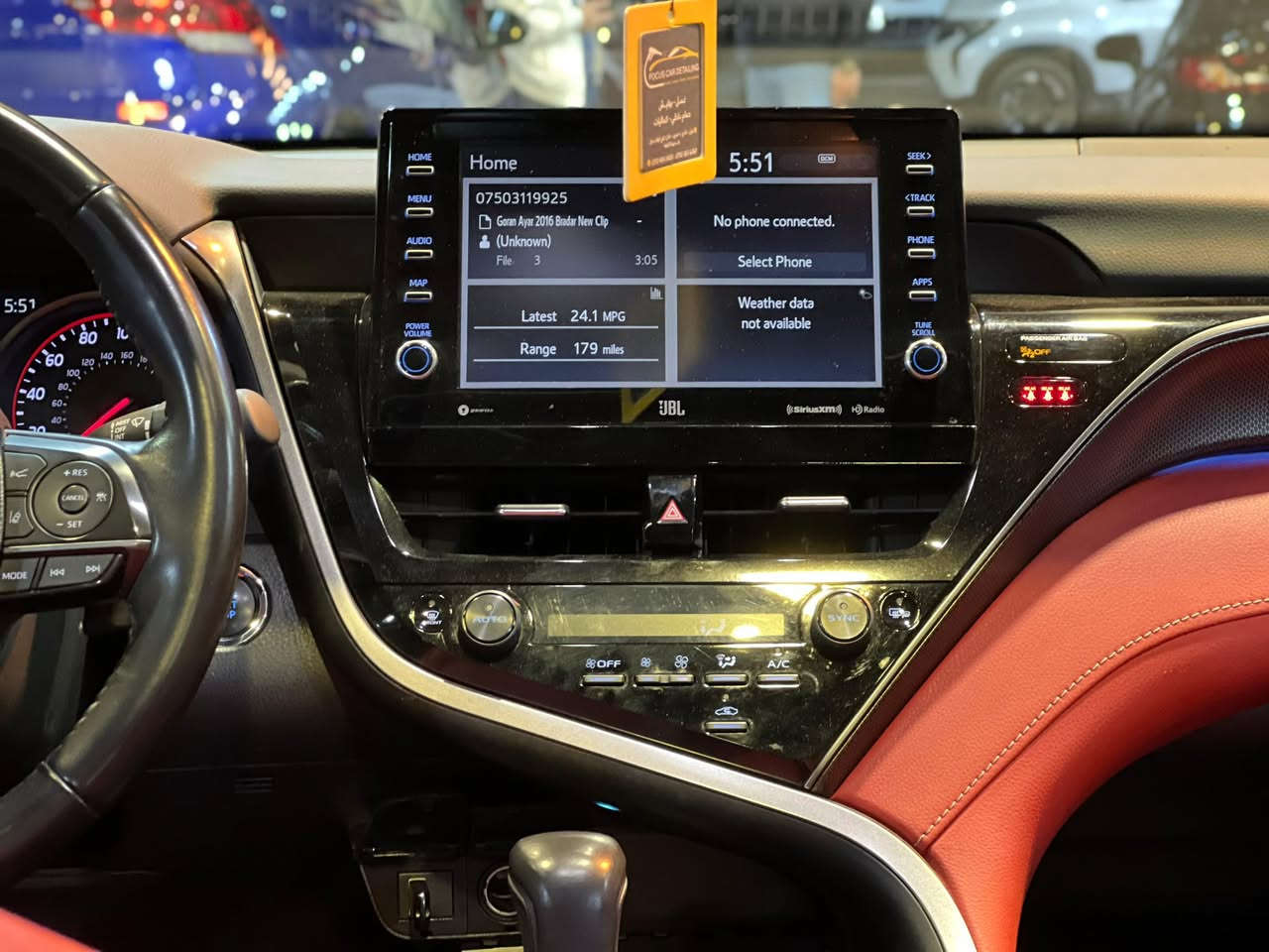 ⁨	⁨	عربى/کوردی
تويوتا كامري, XSE 2023
عدد الأميال : 61,000 ميل
ضرر: قطعة واحدة
سلندر : 4 سلندر
محرک : 2.5

الكاميرا الخلفية - سقف بانورامي - كاميرا الأمامية - مستشعر وقوف - تدفئة المقاعد - تبريد المقاعد - بصمة - مسند الذراع - مثبت السرعة - شاشة - مراقبة النقطة العمياء - نظام المفتاح الذكي - مقاعد كهربائية - 8 وسادة هوائية - مصابيح زينون الأمامية - المصابيح الأمامية ليد - عرض المعلومات على الزجاج الامامي - أبل كاربلاي - التشغيل عن بعد - شاحن لاسلكي - نظام الصوت جي بي ال - AWD

*** *** *** *** *** *** *** ***
تۆیۆتا کامری, XSE 2023
ماوەی ڕۆیشتن : 61,000 ميل
بۆیاغ: 1 پارچە
پستۆن : 4 پستۆن
بزوێنەر : 2.5 

کامێرای دواوە - پانۆراما - کامێرای پێشەوە - حەساس - گەرمکەرەوەی کوشن - ساردکەرەوەی کوشن - بەسمە - ڕاگری مەچەک - دیاریکرنی خێرایی - شاشە - ئاوێنەی ڕادار - سیستەمی کلیلی زیرەک - کورسی کارەبایی - 8 پەرەشووت - لایتی پێشەوەی زینۆن - لایتی پێشەوەی لید - داتاشۆ - ئەپڵ کارپلەی - شەغال - بارگاویکەرەوەی بێتەل - سیستەمی دەنگی جی بی ئێڵ - AWD⁩

📲

0750 489 8729
0750 311 9925⁩
