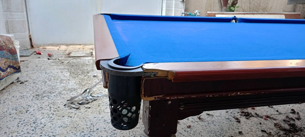 السلام عليكم ميز بليارد للبيع مكاني الموصل سعر 200مستعجل بي كسر خفيف مايضر العب كسر يم الجيب للتواصل ***********
***********
