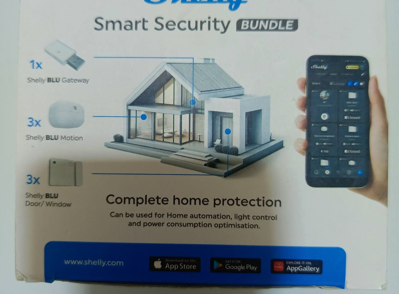 ‏
‏متوفر جهاز Shelly Smart Security Bundle، وهو عبارة عن مجموعة أجهزة أمان ذكية للمنزل تعمل بتقنية البلوتوث. صُممت هذه المجموعة لتقديم حل متكامل لحماية المساحات السكنية ومراقبتها بسهولة عبر تطبيق الهاتف. 
‏محتويات المجموعة
‏تتكون هذه الحزمة عادةً من الأجهزة التالية: 
‏1x Shelly BLU Gateway: يعمل كجسر (Bridge) لتوصيل أجهزة البلوتوث بشبكة الواي فاي وضمان وصول التنبيهات.
‏3x Shelly BLU Motion: مستشعرات حركة لمراقبة أي نشاط داخل المنزل وإعداد مناطق إنذار مخصصة.
‏3x Shelly BLU Door/Window: مستشعرات للأبواب والنوافذ تكتشف الفتح والإغلاق وترسل تنبيهات فورية. 
‏المميزات الرئيسية
‏حماية كاملة: تتيح لك مراقبة الحركة وحالة الأبواب والنوافذ في وقت واحد.
‏تنبيهات فورية: ستتلقى إشعارات مباشرة على هاتفك بمجرد اكتشاف أي نشاط غير معتاد.
‏أتمتة المنزل: يمكن استخدامها لإنشاء سيناريوهات ذكية، مثل تشغيل الأضواء تلقائياً عند فتح الباب.
‏عمر بطارية طويل: تتميز المستشعرات بعمر بطارية يصل إلى 5 سنوات.
‏سهولة التحكم: يتم الإشراف على النظام بالكامل عبر تطبيق Shelly Smart Control المتوفر على أنظمة iOS وأندرويد. 
السعر 25 
يوجد توصيل الى جميع محافظات العراق
@أبرز المعجبين 
‏


**إذا كنت صاحب هذا الإعلان وتريد حذفه لأي سبب، رجاءا أرسل رسالة إلى الدعم الفني**