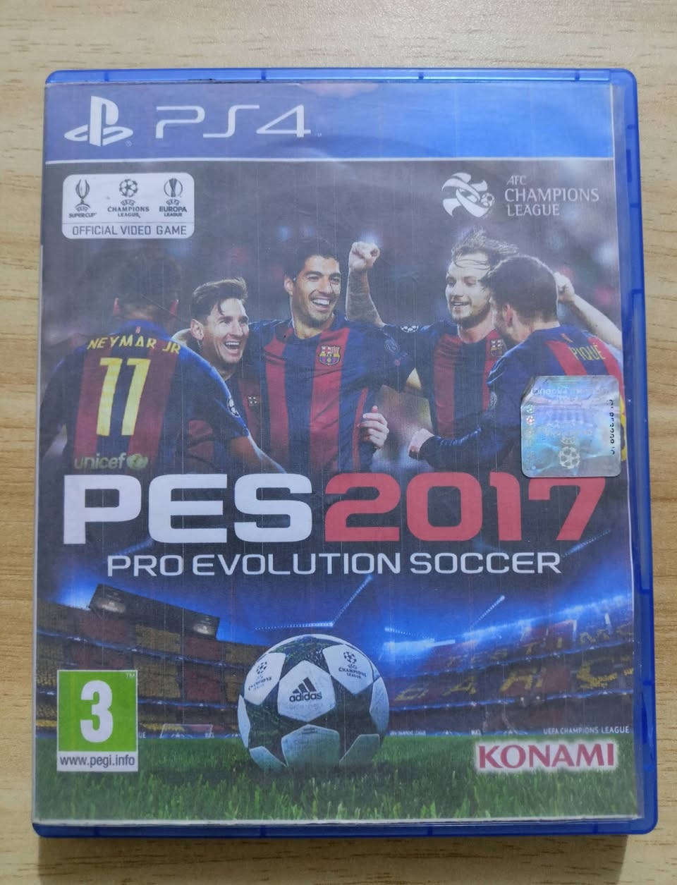 Pes 2017
- عربية
مستعمل نظيف ( نادرة ) 
السعر : 40 
التواصل خاص


**إذا كنت صاحب هذا الإعلان وتريد حذفه لأي سبب، رجاءا أرسل رسالة إلى الدعم الفني**