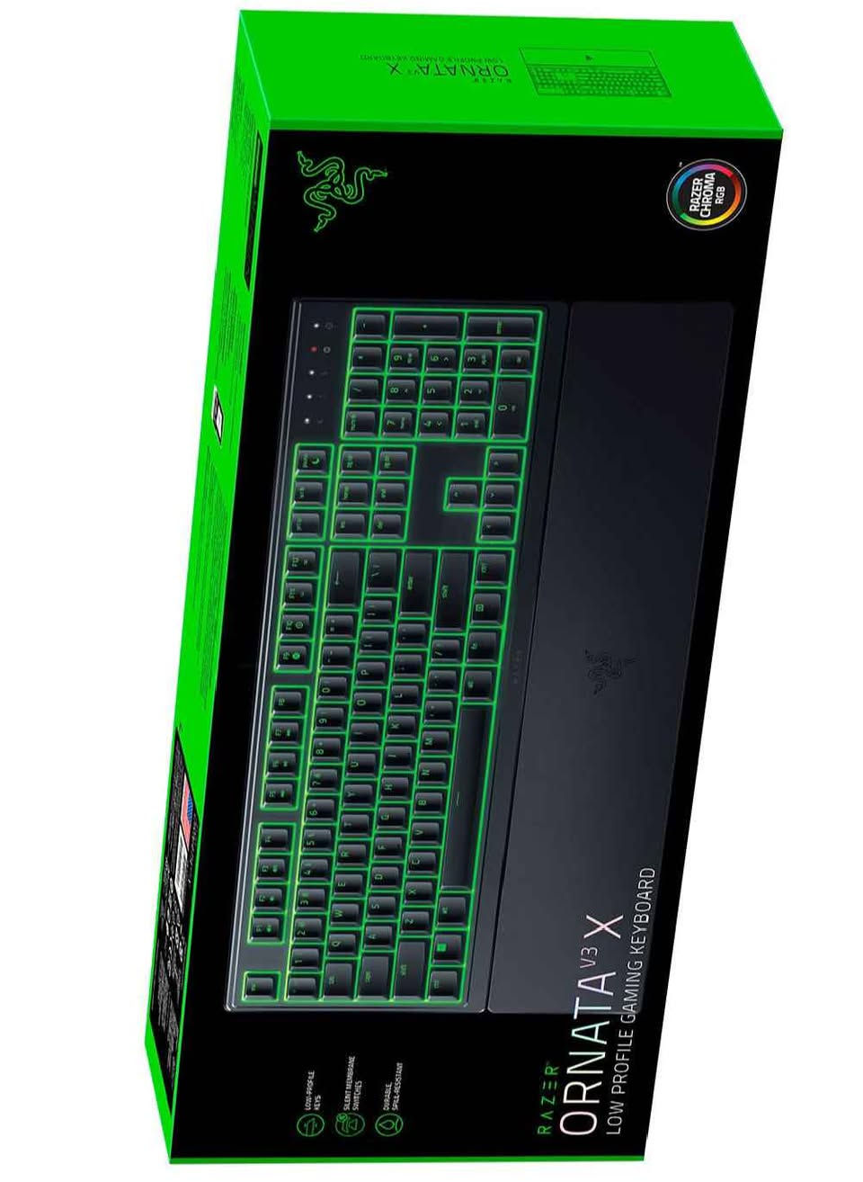 لوحه المفاتيح المعروضه في الصوره هي لوحة مفاتيح الألعاب منخفضة الارتفاع Razer Ornata V3 X. تتميز هذه اللوحة بتصميم نحيف ومريح، وهي مصممة لتوفير تجربة هادئة ومريحة أثناء اللعب أو الكتابة.
الميزات والمواصفات الرئيسية
المفاتيح منخفضة الارتفاع: تأتي لوحة المفاتيح بأغطية مفاتيح أنحف ومفاتيح أقصر لوضع يد طبيعي يقلل من الإجهاد خلال الاستخدام الطويل.
مفاتيح غشائية صامتة: توفر إحساسًا ناعمًا ومبطنًا عند الضغط، مما يجعلها خيارًا مثاليًا لمن يفضلون تجربة أكثر هدوءًا وراحة مقارنة بالمفاتيح الميكانيكية الصاخبة.
إضاءة Razer Chroma RGB: تتيح لك تخصيص الإضاءة بأكثر من 16.8 مليون لون ومجموعة من التأثيرات، مع دعم الإضاءة الديناميكية في مئات الألعاب المتوافقة.
تصميم متين ومقاوم للانسكاب: هيكلها القوي مصمم ليتحمل جلسات اللعب المكثفة والانسكابات الطفيفة للسوائل.
مسند معصم مريح: يتوافق المسند المريح مع لوحة المفاتيح ويوفر الدعم الأساسي للمعصمين خلال فترات الاستخدامات الطويلة.•••••
أغطية مفاتيح مطلية بالأشعة فوق البنفسجية: طلاء خاص يجعل أغطية المفاتيح أكثر متانة ومقاومة للبهتان والتآكل من الاستخدام المتكرر.
اتصال سلكي: تتصل بالكمبيوتر عبر كابل USB سلكي ومضفر، مع خيارات لتوجيه الكابل للحفاظ على ترتيب سطح المكتب.
السعر ٥٠ الف  توصيل مجاني جميع المحافظات بغداد, العراق


**إذا كنت صاحب هذا الإعلان وتريد حذفه لأي سبب، رجاءا أرسل رسالة إلى الدعم الفني**