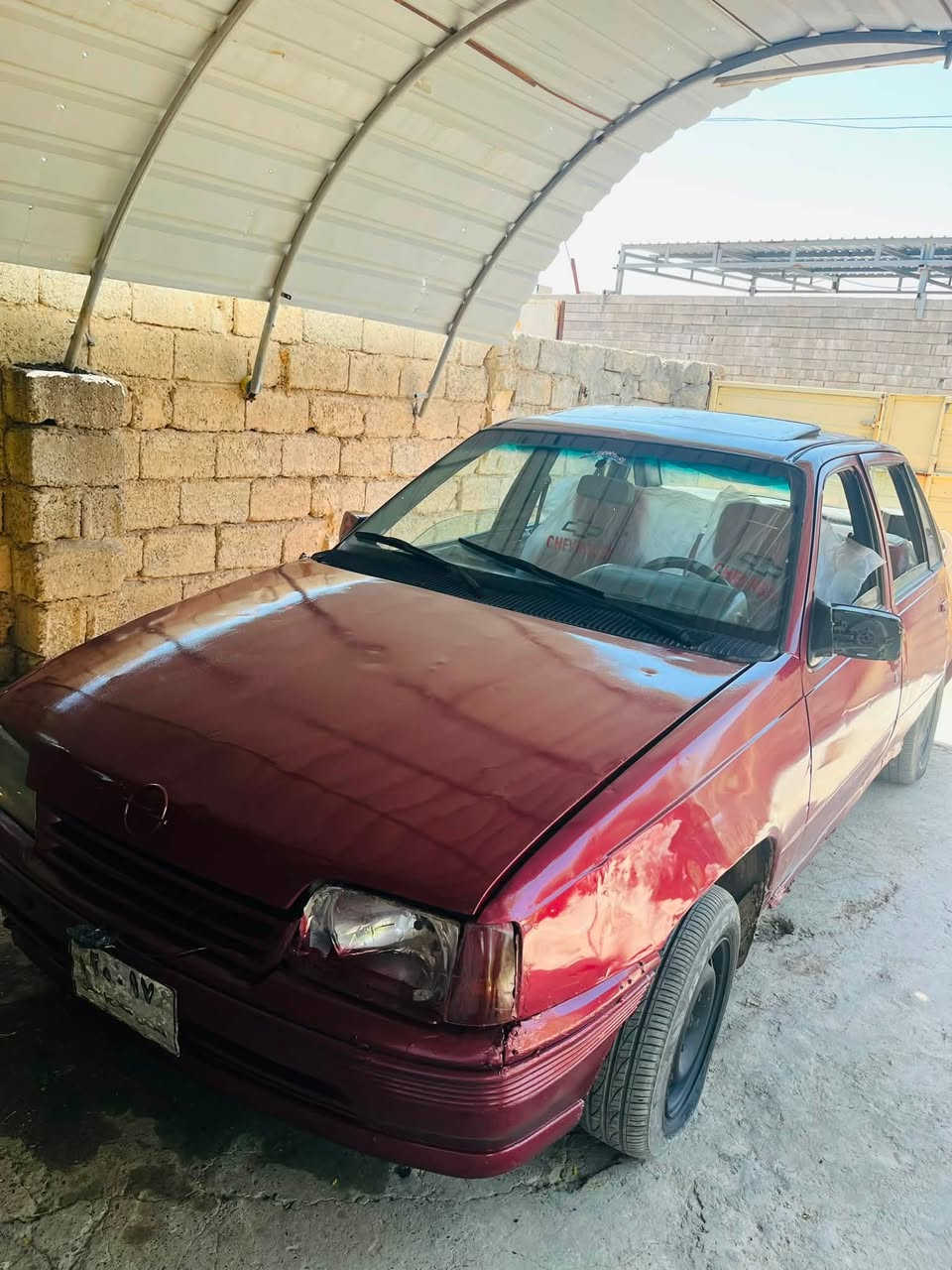 السلام عليكم
سيارة أوبل گير محرك شرط 

نضيفات 

صدر نص عمر 

كهربائيات شغالة 

تنتة 

  مرشوشة جمالية جديد 

رقم فحص صلاح الدين شرط التحويل 

سيارة اقتصاديه قطارة بانزين مال بيت 

 السعر 16 وبيها مجال 

*********** 

الاستفسار الاتصال 

متواجد واتس آب فقط
