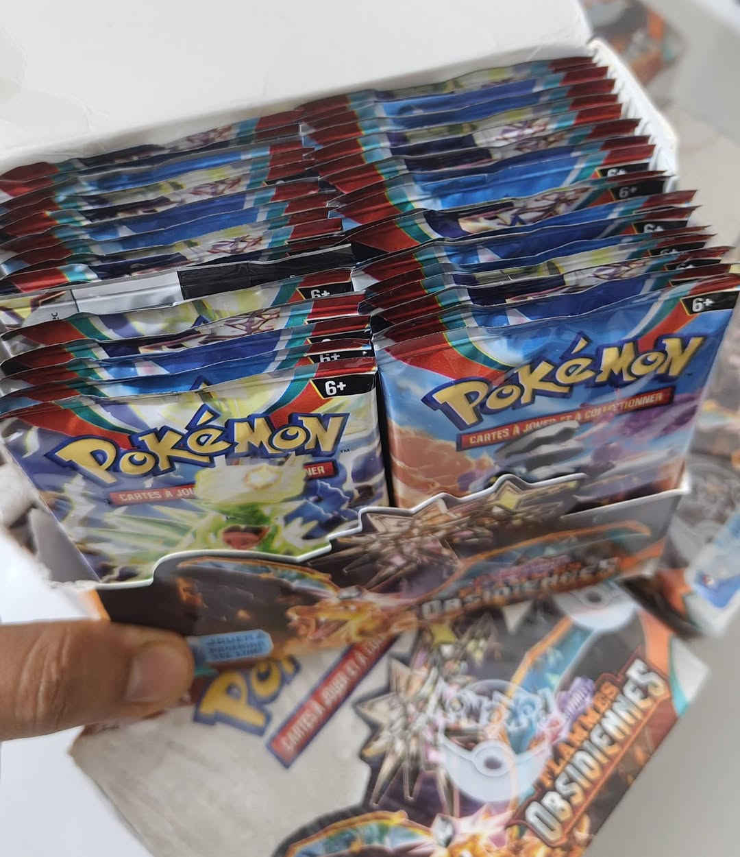 السلام عليكم 

متوفر 4 بوكسات بوكيمون 🔥
• 4 بوكسات سيلد (بالنايلون)
• 1 بوكس مفتوح

كل بوكس يحتوي على 36 باك.

(مقلدة)


**إذا كنت صاحب هذا الإعلان وتريد حذفه لأي سبب، رجاءا أرسل رسالة إلى الدعم الفني**