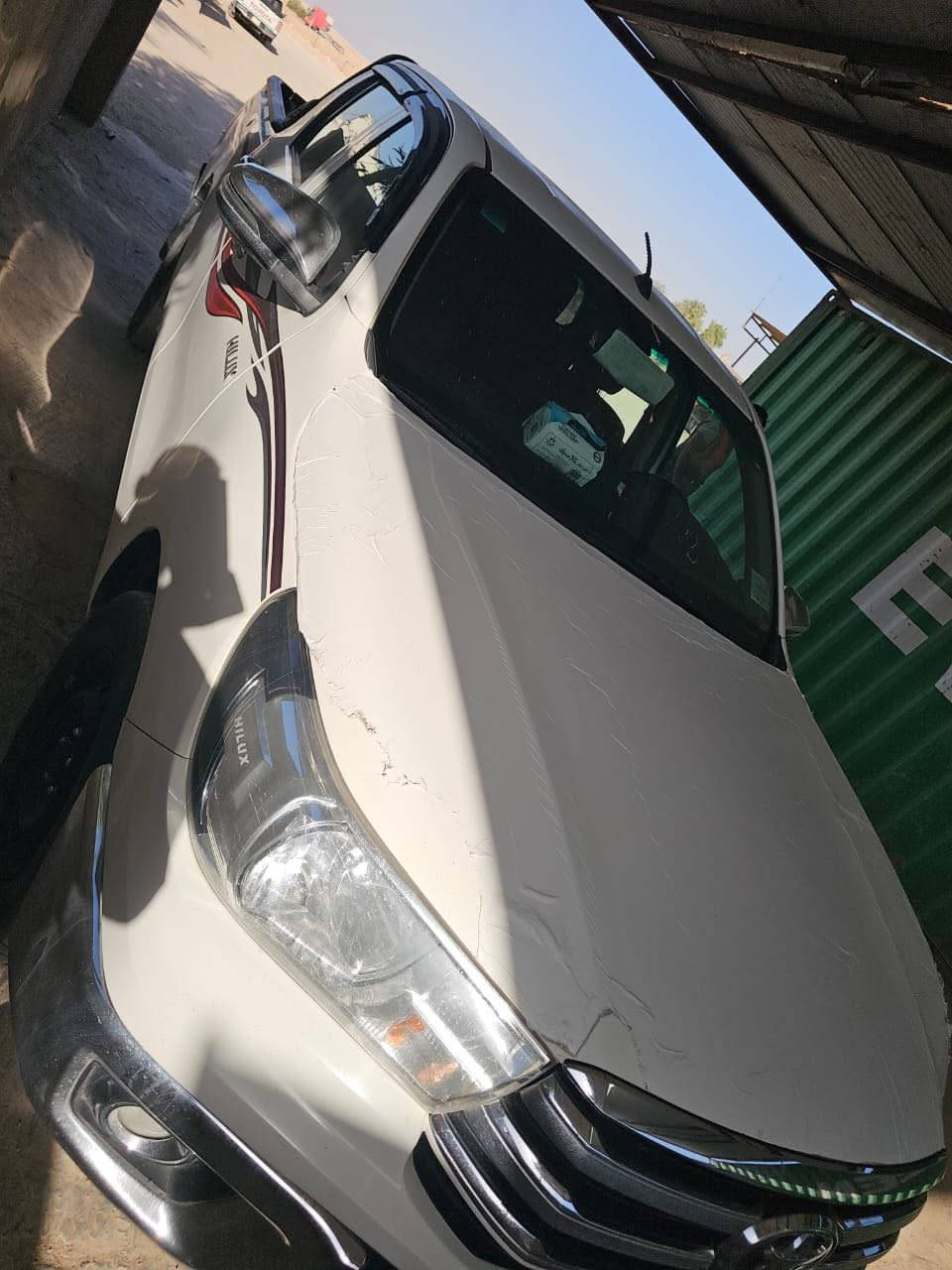 تويوتا هايلوكس (2020)خليجي كفاله عامه 
♟️ شركه ساس 
⚙️ محرك 2700
🚘 كير عادي
🛣️ ماشية 170 ألف
⚪ اللون أبيض
🎨 صبغ مكفول
📡 حساسات خلفية
📄 السنوية تنتهي 2030

🔢 رقم بغداد

📮 السـعـر ✅ لايك و تعليق يصلك ع الماسنجر  📩

مكان تواجد السيارة: كربلاء
رقم صاحب السيارة: ***********
الصفحة مكلف بالنشر
