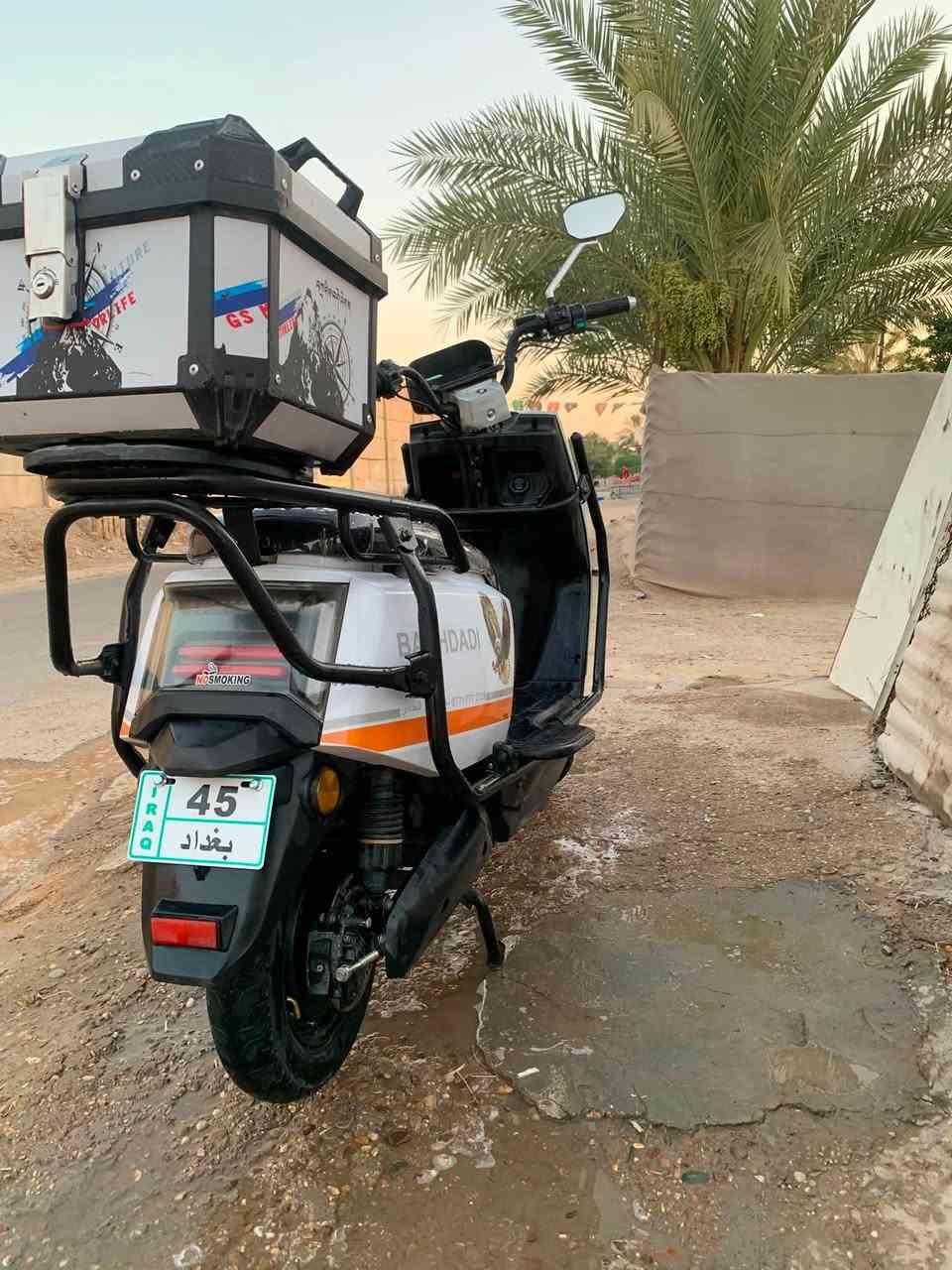سلام عليكم شباب دراجه شحن للبيع 6 بطاريات  شركت بغداد نضيفه سعره 600وبيه مجال للشراي تواصل عله هاذ الرقم بس وتساب ***********
