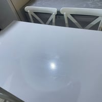 ميز طعام • ٤ كراسي • ١٢٠ سم