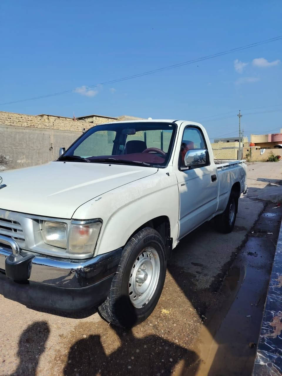 سلام عليكم بيكم فلاحي  موديل 2001 رقم بغداد مشروع وطني تحويل مباشر
مكفوله من ضربه  محرك شاصي حداديه كامله سياره
تبريد ويه سويج 
السعر 75 وبيه مجال للشراي ميسان 
*********** مكلف بنشر
