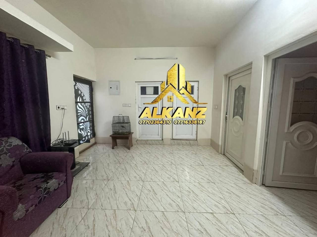 🔶  دار زراعي مضمون ومسجل في الطابو طابقين  للبيع ..

🔶 الموقع مميز جداً شارع عريض ..

🔶 المساحة : 140 متر واجهه 10 متر  .

🔶 يحتوي/ الطابق الاول ((( غرفتين نوم   _استقبال  _  هول داخلي  _ مطبخ _ صحيات  _ درج داخلي  )) ...

🔶 الطابق الثاني (غرفتين نوم _ هول _صحيات  ).. 

🔶 الموقع  : ساحة الاحتفالات _ قرب متوسطة جمال عبدالناصر ....
____________________________
للاستفسار عن السعر يرجى المراسلة  أو الاتصال على ارقام  التالية ☑️
 ☎️ ***********
       ***********

أو مراجعة مكتب الكنز للعقار الواقع حي الواسطي قرب مول حجي زياد تحت مسجد نور الدين الزنكي
