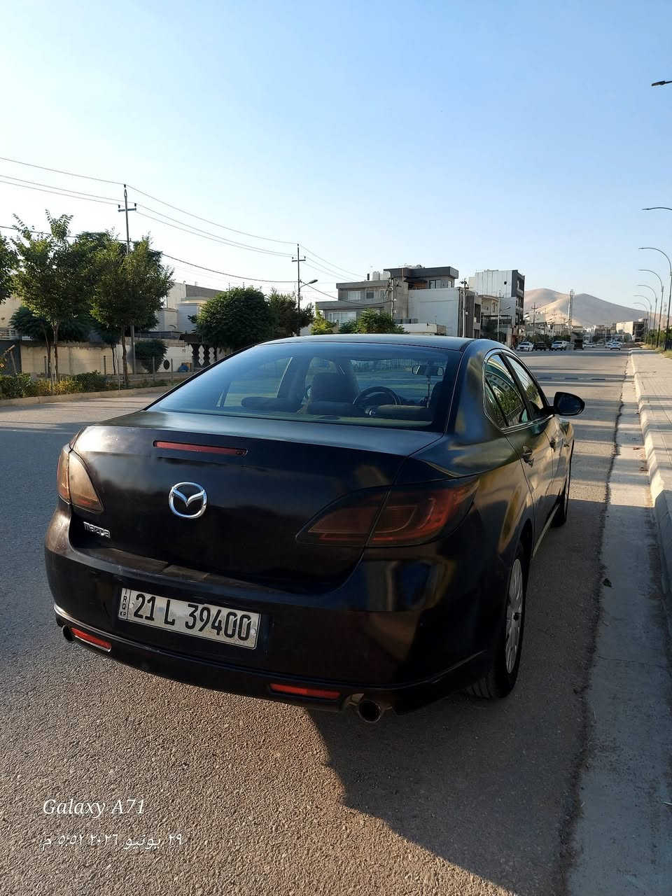 Mazda 6__موديل 2009 خليجي 
محرك 2.3 المرغوب كير اوتوماتيك  رقم سليمانيه شرط التحويل التبريد شغال نقص بس غاز السياره خير من الله مكانها سليمانية سعر 67 وبيها مجال قليل ***********
