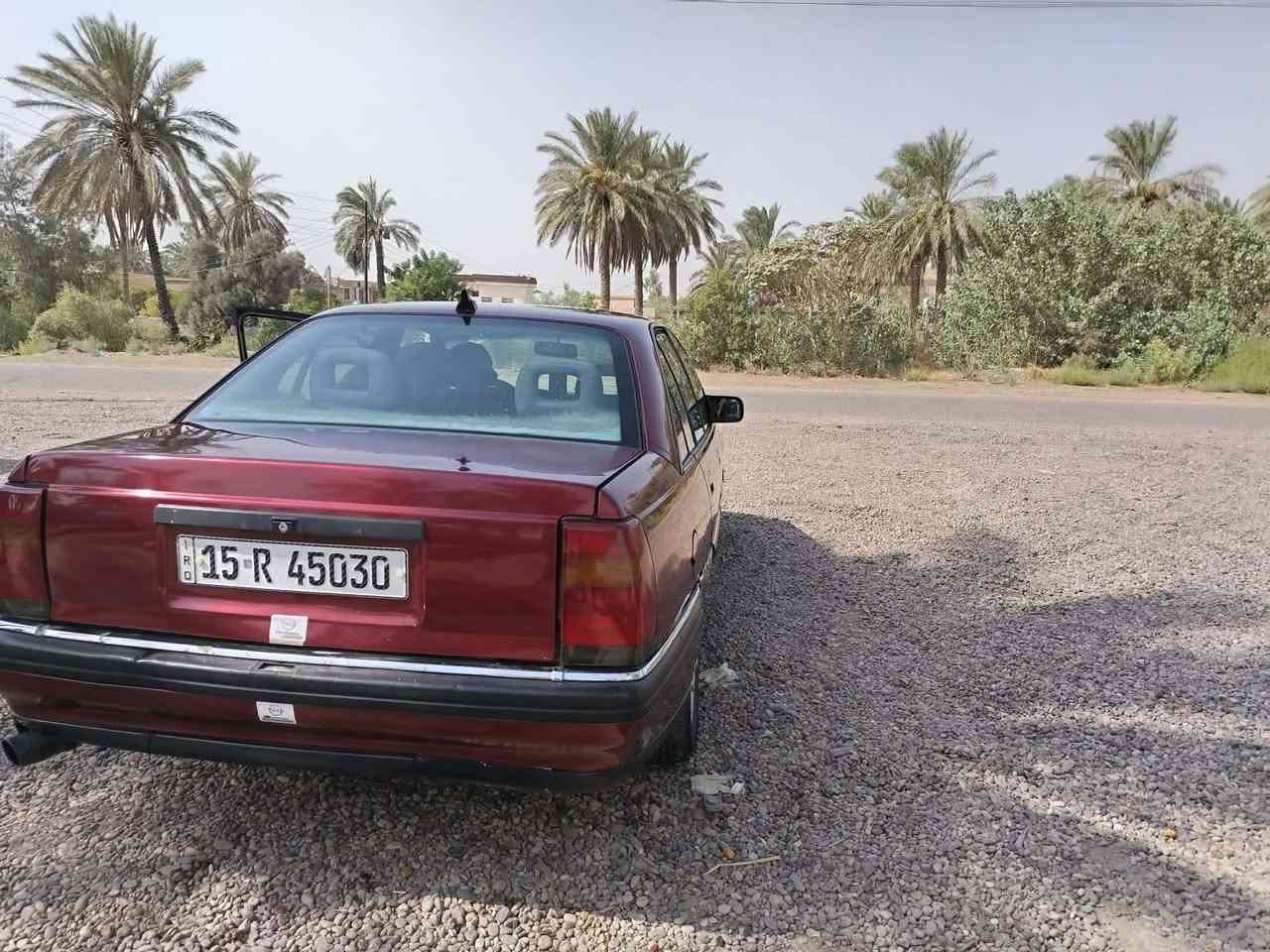 اسلام عليكم اوبل اوميكا مؤديل ٩٢ رقم انبار مشروع وطني صبغ عام بدون أي ضرر محرك 20كير عادي اي نغص مابيه  سعر 38وبيهه مجال ناحية رشيد *********** #***********
