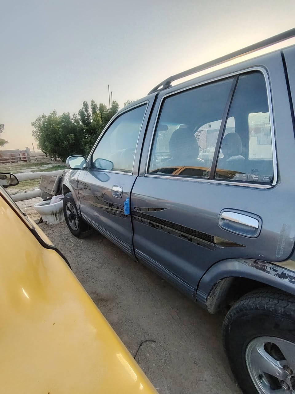 كيه سبورتج موديل ١٩٩٦ بيهه ضربه بجاملغ لامامي مكينه كير تبريد تخم تاير كله جديد راعيه ماندله تعهد عشائري ودوله فقط للاستفسار ***********
