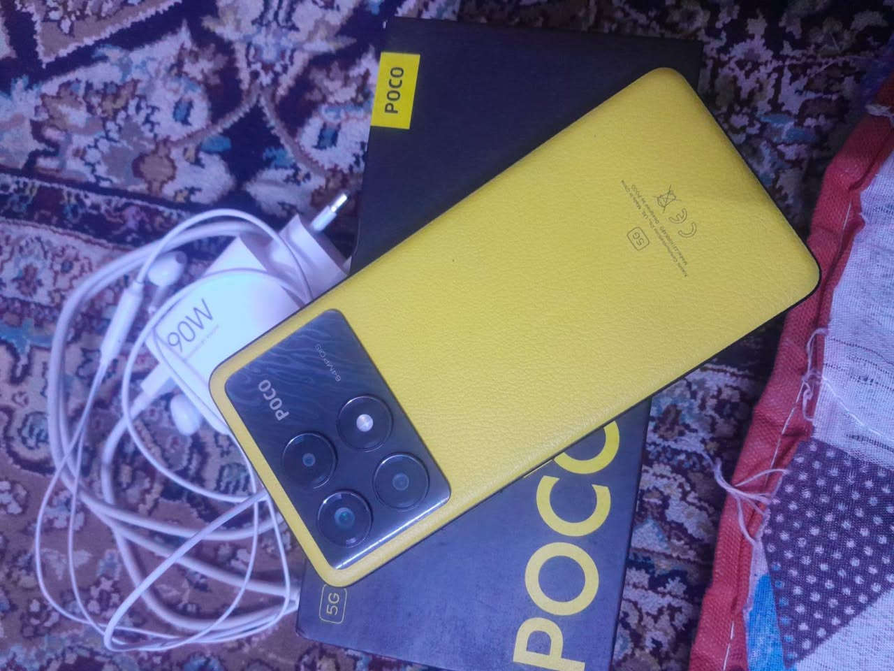 poco x6pro5g 512 ب12
بلادي ممفتوح كامل ملحقات شاحنه وسماعه وكفر وجهاز ممتعوب اخر تحديث محدث مكاني بغداد مراوس او بيع 290


**إذا كنت صاحب هذا الإعلان وتريد حذفه لأي سبب، رجاءا أرسل رسالة إلى الدعم الفني**