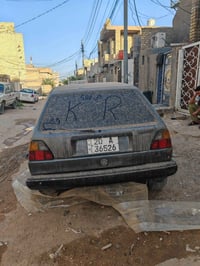 كولف 1991 لرقم انكليزي بسمي كير مكينه جديد سياره مامغسولة سعرها ٢٥ ورق...