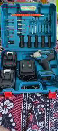 دريل لقمه • غير مستخدم • يفتح براغي كبيرة