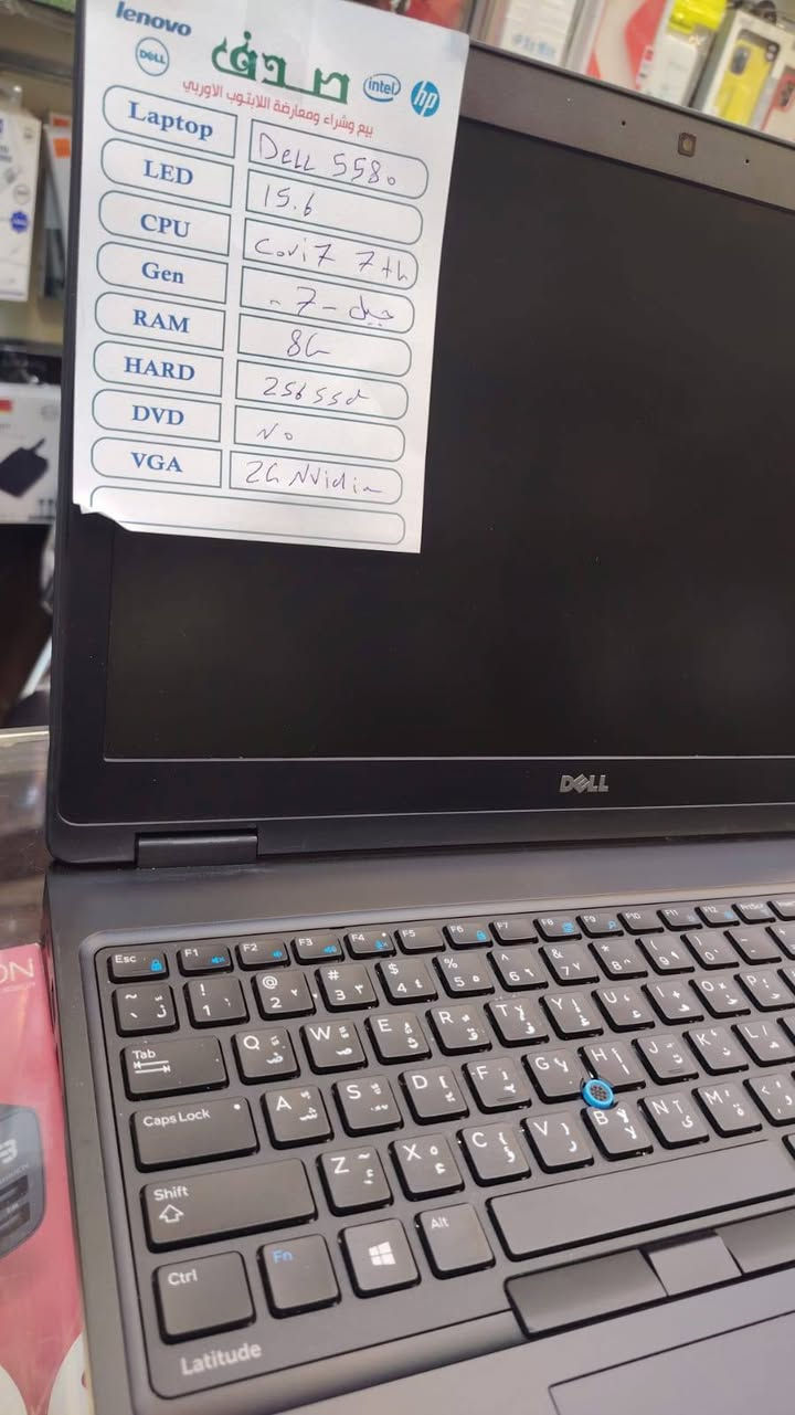 🔥 عرض خاص لدى مكتب صدف 🔥
💻 لابتوب
✨ Dell Latitude 5580
⚙️ Core i7 الجيل السابع
🚀 RAM 8GB
💾 SSD 256GB
🎮 كارت شاشة Nvidia 2GB
🖥️ شاشة 15.6 HD
💰 السعر فقط: 300 ألف دينار 💰
🎁 الملحقات مجانية: ✅ شاحنة أصلية
✅ حقيبة
✅ ماوس
📍 العنوان: موصل المجموعة الثقافية – مجاور شركة طاقة
🚚 متوفر خدمة توصيل إلى جميع محافظات العراق 🇮🇶
📞 للاستفسار والطلب: ***********

