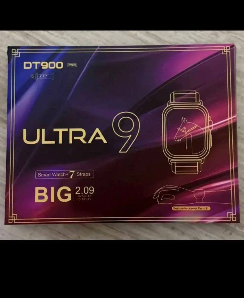 ⌚🔥 ساعة DT900 Ultra 9 الذكية 

ستايل فخم + أداء عملي بكل يوم ✨
تجي ويا 7 أساور مختلفة 

✅ شاشة كبيرة HD بحجم 2.09
✅ مكالمات بلوتوث واضحة
✅ متابعة الصحة والنبض
✅ أوضاع رياضية متعددة
✅ مقاومة للماء IP67
✅ متوافقة ويا Android و iPhone


**إذا كنت صاحب هذا الإعلان وتريد حذفه لأي سبب، رجاءا أرسل رسالة إلى الدعم الفني**