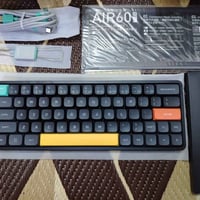 كيبورد • nuphy Air60 V2 • سويج Wisteria 2.0