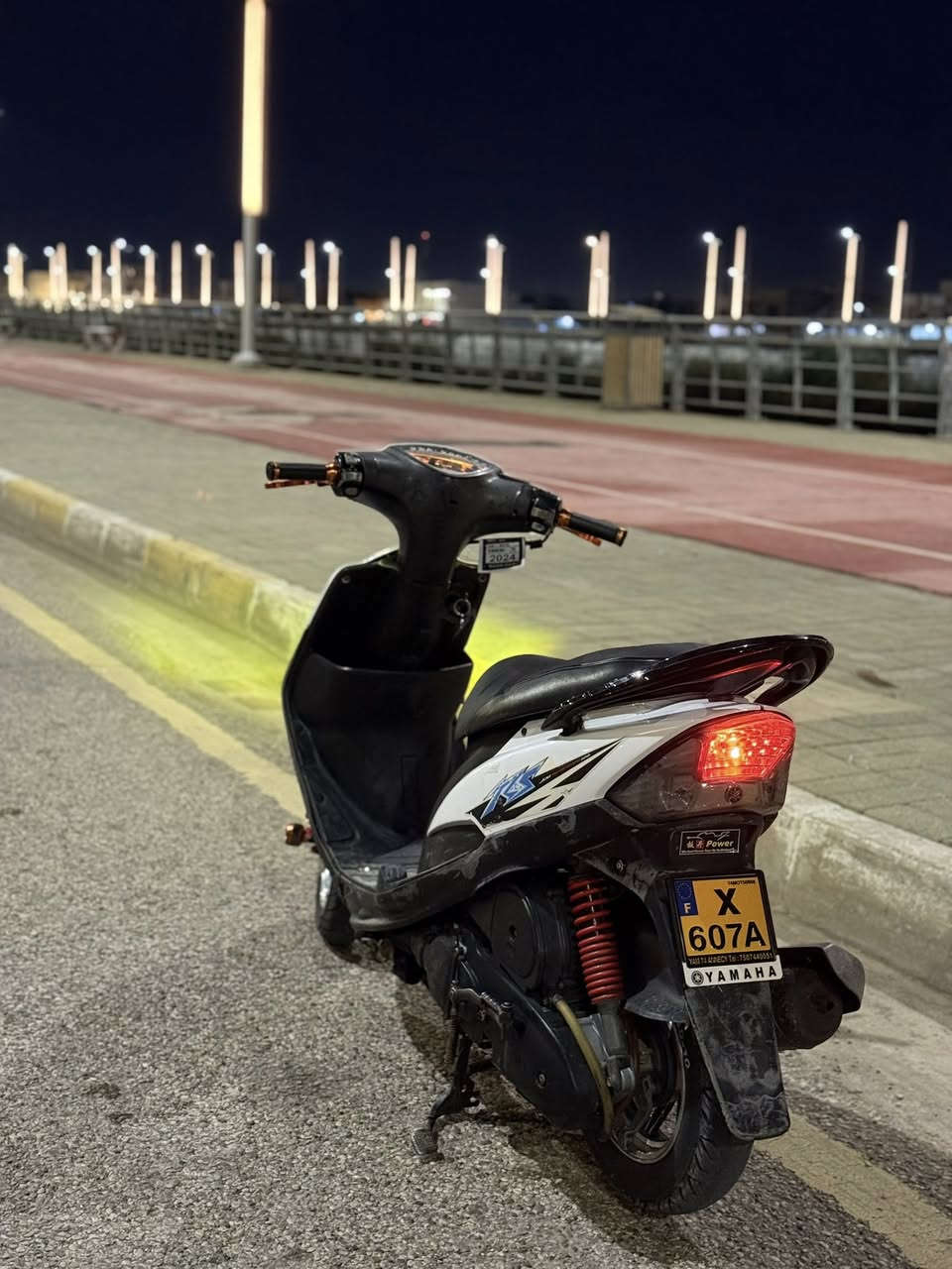 السلام عليكم للبيع 

ماكس 
بوشةة49 بلادي 
مختمه 
الدراجه مال رمبة 
بعد جديده 
نكره صلف 
السعر 650 
مكاني الرمادي التاميم
الهاتف ***********
