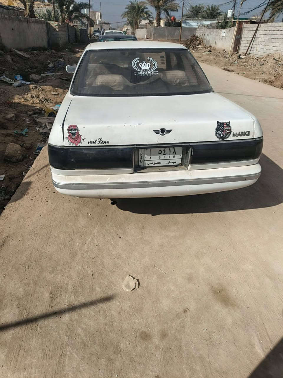 للبيع مارك
مكينه وكير ونجي مكينه بيه بخار كير جديد 
حداديه جيده باتري جديد 
كهربائيات شغاله سياره مرتبه دواخل نضيفه 
السياره لاكصه ولانقل جاهزه اصوليات راعيه يمي 
السعر 28 وبيه مجال قليل مكاني ناصريه قضاء الغراف 
***********
