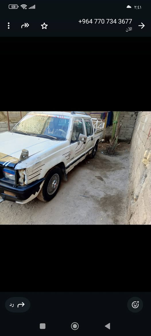 السلام عليكم مستوبيشي 92 رقم بصره سنويه منتهيه ملكه يمي تحويل مباشر سياره معمره وجهزه مكينه سوناه البلديه كير عادي سعر 21 وبيه مجال العنوان البصر المدينه بني منصور  هاتف *********** اتصل وبخدمه
