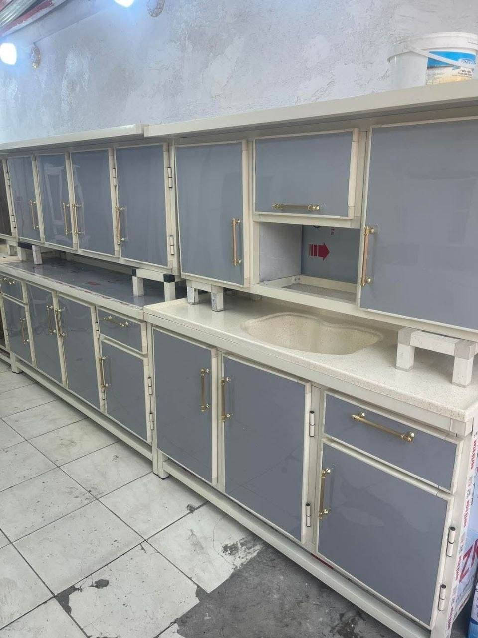 نستقبل القديم بلجديد 🛑 وحسب الطلب احدث واجمل المديلات التركية💯
مرمر تركي مبطن بيبان والرفوف بوري تركي منشتغل ايراني وسوكي 
العنوان كوفه شارع المطار 
تواصلو ويانه عبر الواتساب *********** النجف, العراق
