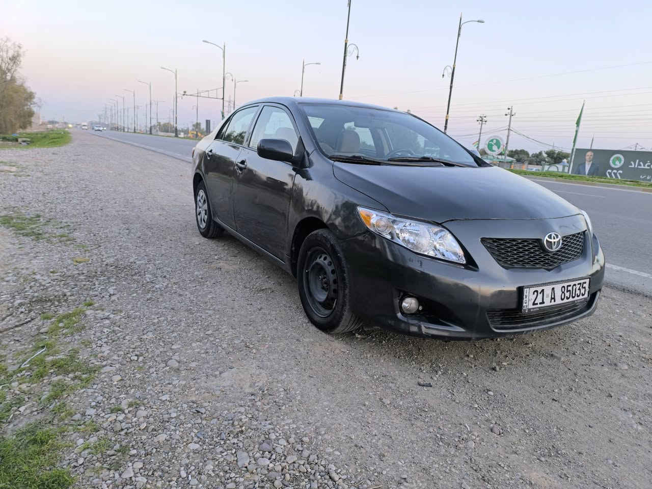 كرولا 2009 نفطي.سليمانية رقم نگليزي.ابشرط تحويل..مرشوشة للجمالية.. عام بدون دواخل و بدون حادث ابشرط..محرك لوك. .تبريد صدر. كير محرك. مكفول...عنوان.كفري.كلار.دوز..سعر83معاملە..ر.***********
