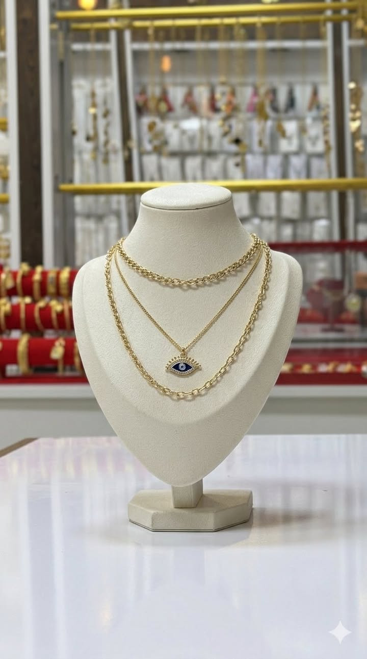 قلادة ثلاثية بتصميم ناعم وانيق ✨
بالوانها الذهبي والفضي 💛🩶

متوفر داخل محل منتظر للذهب البرازيلي 

العنوان: الاسكندرية سوق الاسكندرية 📍📍

#ذهب_أساور_ساعات_سلاسل_تعليقات_مطليات_حسب_الطلب_مطليات_حروف__تخرج_فضة_ذهب #منتظر_للذهب_البرازيلي


**إذا كنت صاحب هذا الإعلان وتريد حذفه لأي سبب، رجاءا أرسل رسالة إلى الدعم الفني**