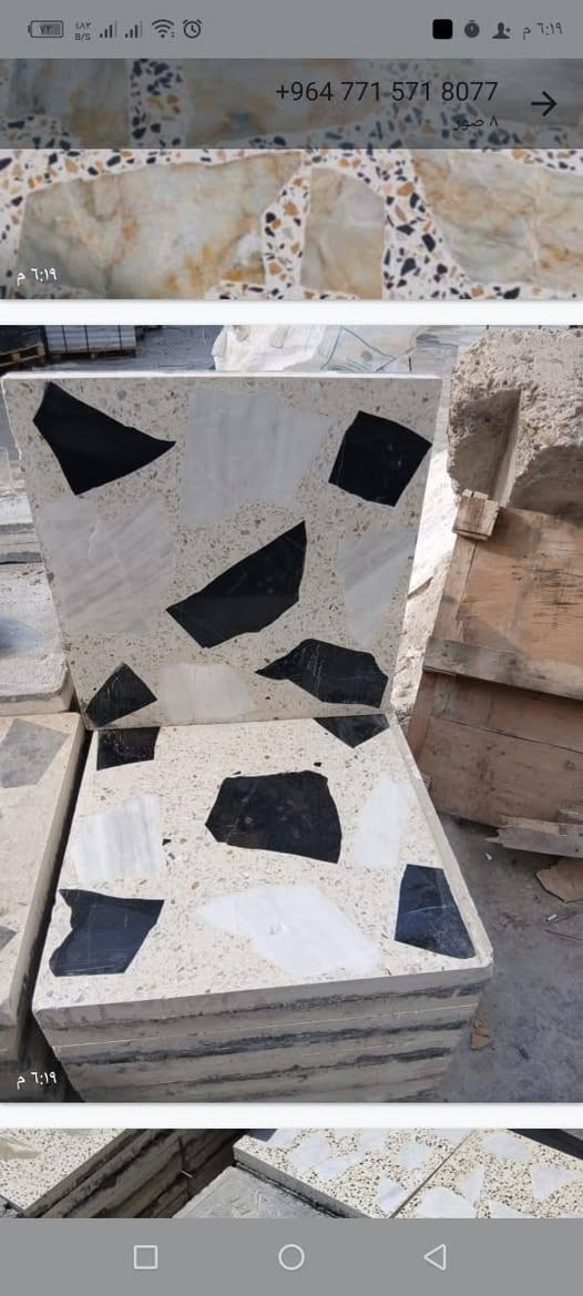 السلام عليكم ♥ 🤲🤲
جبنالكم اليوم أرقه انواع الكاشي موزايك  مطعم بلمرمر  
موزايك المتر على7لف واصل  مطعم بلمرمر على 11ونص المتر واصل  
موجود بورسلين المتر 8 الف واصل 
يوجد تخفيضات الاصحاب المحال والدوائر الاهليه والحكوميه والمدارس
شتايكرسطح واصل
شتايكر ملون سعر المتر على 8 الف واصل 
كاشي سليمانيه سعر المتر 10ونص.واصل 
 موجود بايه ومرايه مرمر يراني   وبايات تعليك 
يوجد توصيل محافضات
يوجد الدنيا 👈ثرمستون
يوجد لدينا 👈زفت 
يوجد لدينا 👈مقرنص 
يوجد لدينا 👈ازارة 
يوجد لدينا 👈الاين حدائق
يوجد لدينا 👈مسطبات 
يوجد لدينا 👈سندانات 
يوجد الدنيا 👈رصيف 
يوجد لدينا 👈حجر 
معامل وتماتيك جلايه حديثه 
ماء حلو وليس مالح سأله 
عنوان بغداد كماليه 🇮🇶 
للاستفسار الاتصال على الرقم  
 يوجد واتساب ماسنجر
*********** 📞📞
*********** 📞
***********📞 
اتصل والباقي علينه نوصل للبيت 
 🇮🇶  🇮🇶🌷 🤲
