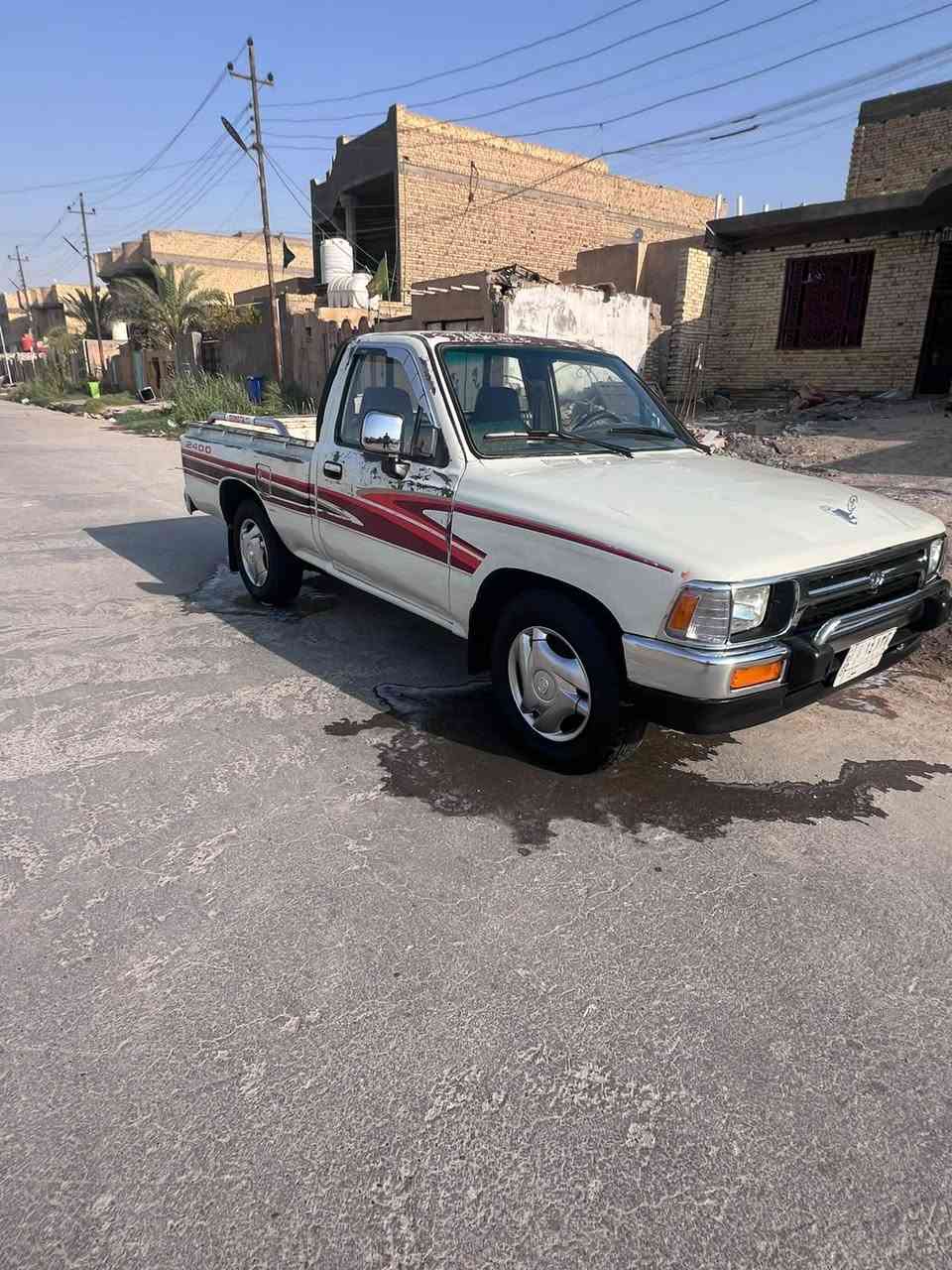 للبيع بيكم تويوتا موديل 92 رقم بابل مشروع وطني تحويل ثاني يوم سنويه الغايه 2027  مكينه كروسيده خمسه كير حداديه كهربائية جاهزه  دوشمه جديده تخم تاير شاصي مكفول  سياره جاهزه  مكان ناصريه قضاء رفاعي رقم الهاتف ***********.   ***********. سعر 40
