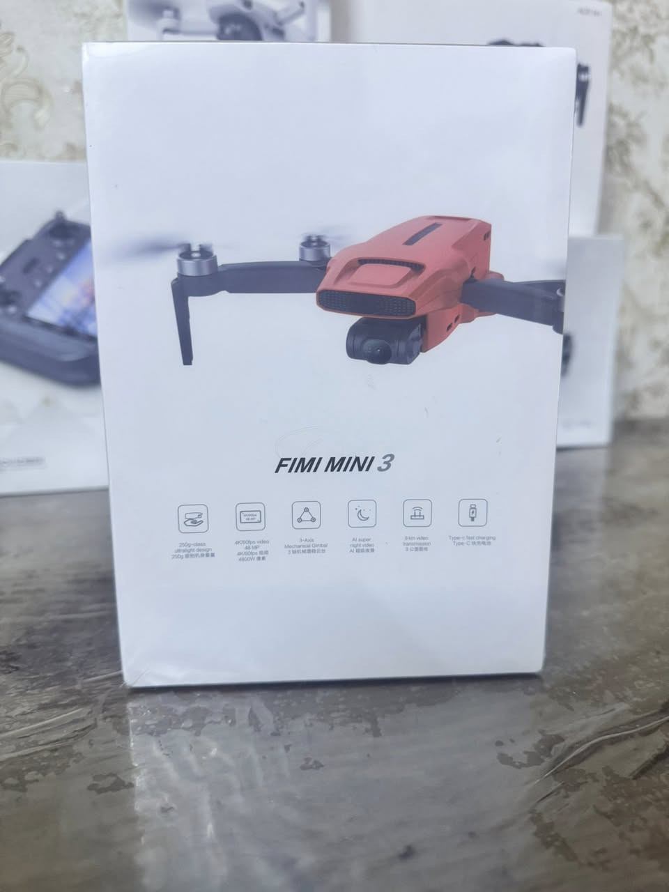 السلام عليكم ورحمة الله …
يتوفر درونات dji وشاومي وأنواع أخرى مميزة جدا 

جميع الدرونات جديدة لوك غير مستخدمة بالنايلون 

للحجز او الاستفسار مراسلة واتس اب او ماسنجر على الرقم ***********
