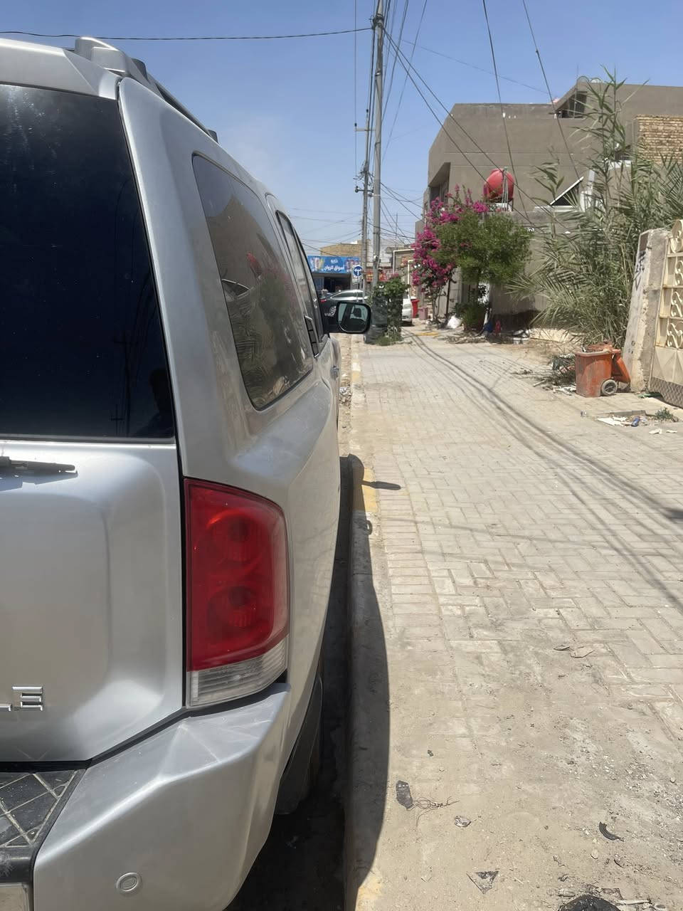 السلام عليكم
نيسان ارمادا ٢٠٠٦
ماشية ١٥٨ 
بيه قطع صبغ ابيع حزام
تخم تاير جديد 
باتري جديد
كير ومحرك وكهربائيات مكفولات
منظومة غاز ٨٠ لتر
دوسة بانزين وبريك كهرباء 
مختصر الكلام كلشي بالسيارة شغال 

مكان السيارة ديوانية 

للاستفسار الاتصال ***********

ملاحظة غير متواجد ع الفيس
