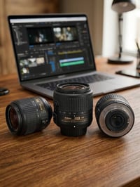 عدسه 18-55 VR • نيكون • نضيفه