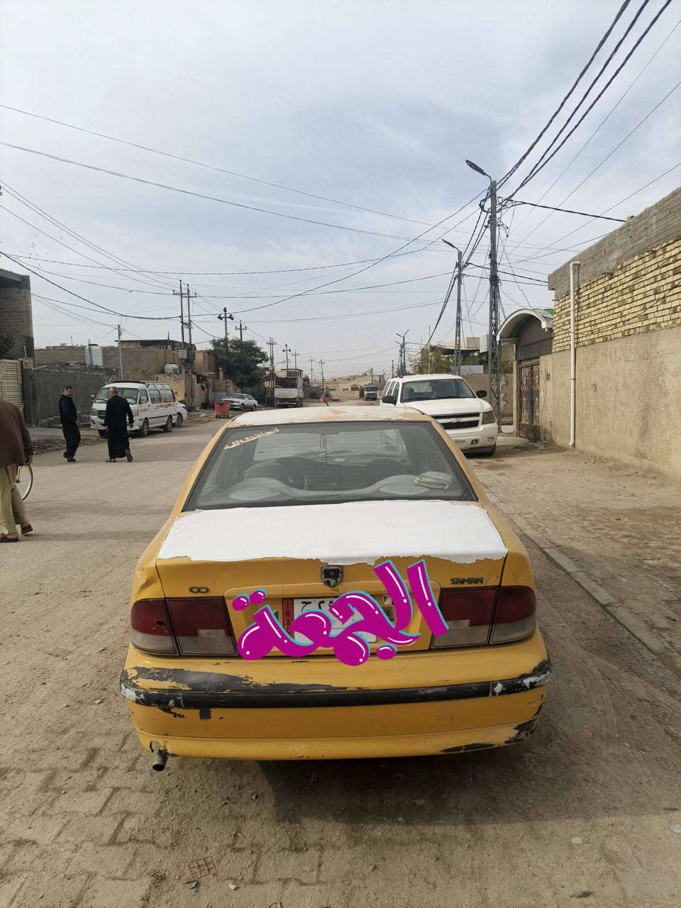 السلام عليكم إخوان سمند للبيع موديل 2011 رقم بغداد السياره جاهزة  السعر (20)  وبيها مجال الاستفسار أكثر أتصل على الرقم ***********          مكان السياره نجف عباسية   إخوان إني مكلف بنشر مكلف
