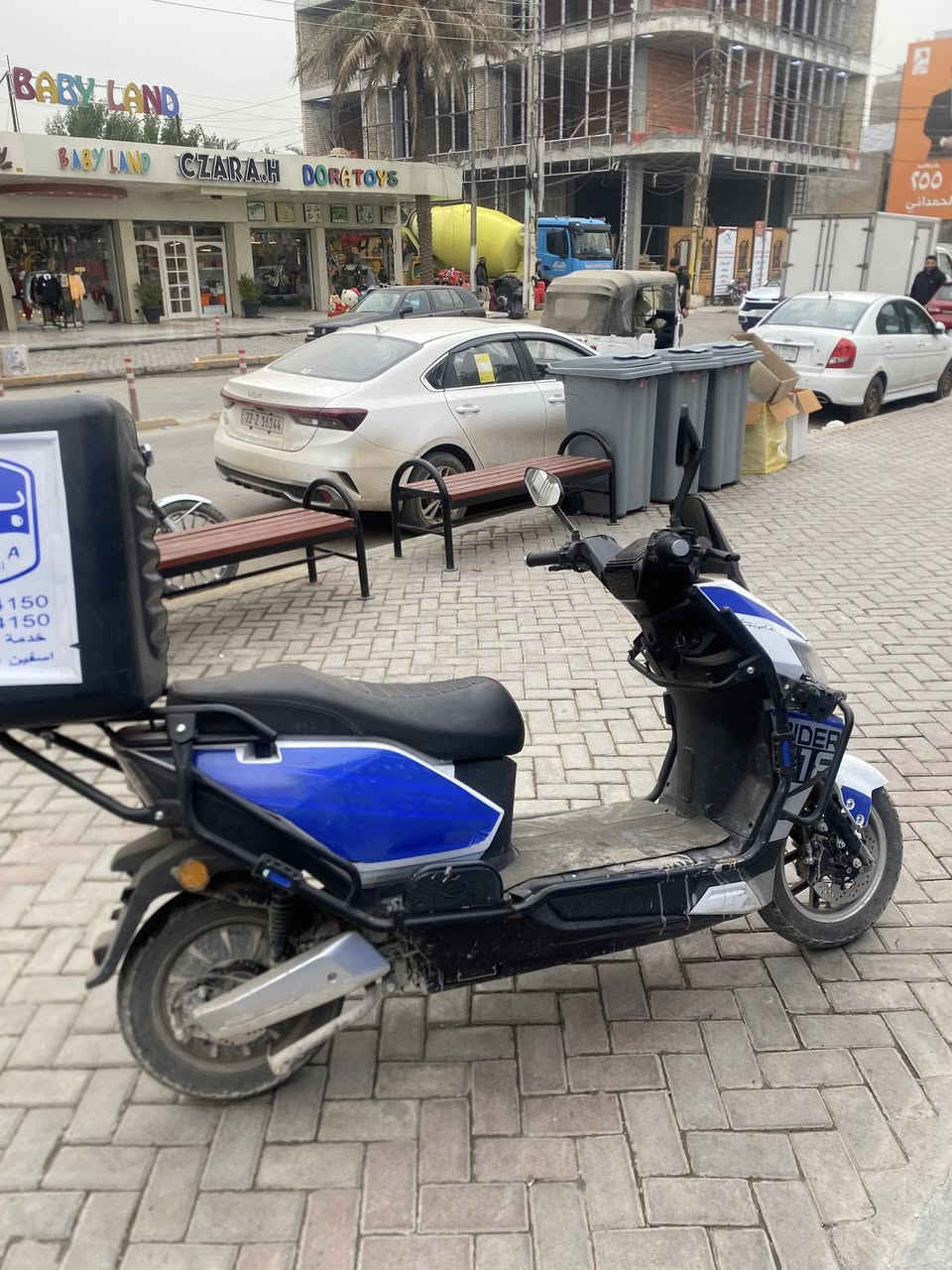 السلام عليكم 
حبايب دراجة شحن نضيفة كلش نفس ما شفتوهة بل صور 
مكاني بغداد الدورة شارع ابو طيارة 
السعر 750
***********
