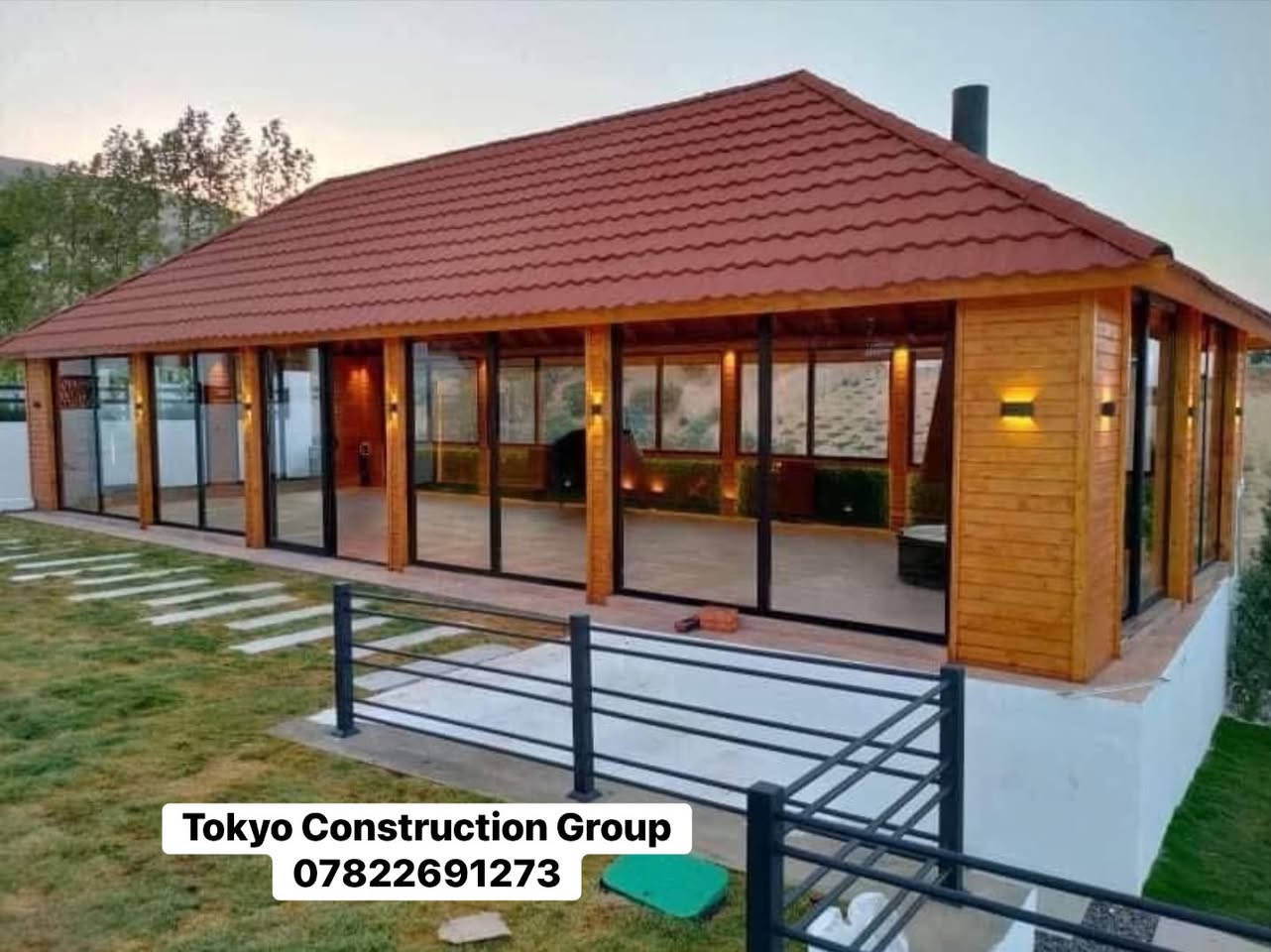 Tokyo Construction Grou  نختص بتنفيذ وتصميم الأعمال الخشبية والديكورات والمشاريع الإنشائية، وتشمل خدماتنا:

🏡 تصميم وتنفيذ الأكواخ الخشبية
🪵 الأعمال الخشبية والديكورات
🪜 تنفيذ وتصميم السلالم الخشبية
🏗️ أعمال المقاولات العامة
✨ تنفيذ مشاريع حسب الطلب وبأعلى جودة

نسعى دائماً لتقديم تصاميم عصرية وتنفيذ احترافي يليق بثقة عملائنا.

📞 للاستفسار والتواصل: ***********
📩 يمكنكم التواصل معنا عبر Messenger

Tokyo Construction Group — نبني أفكاركم بإتقان.
