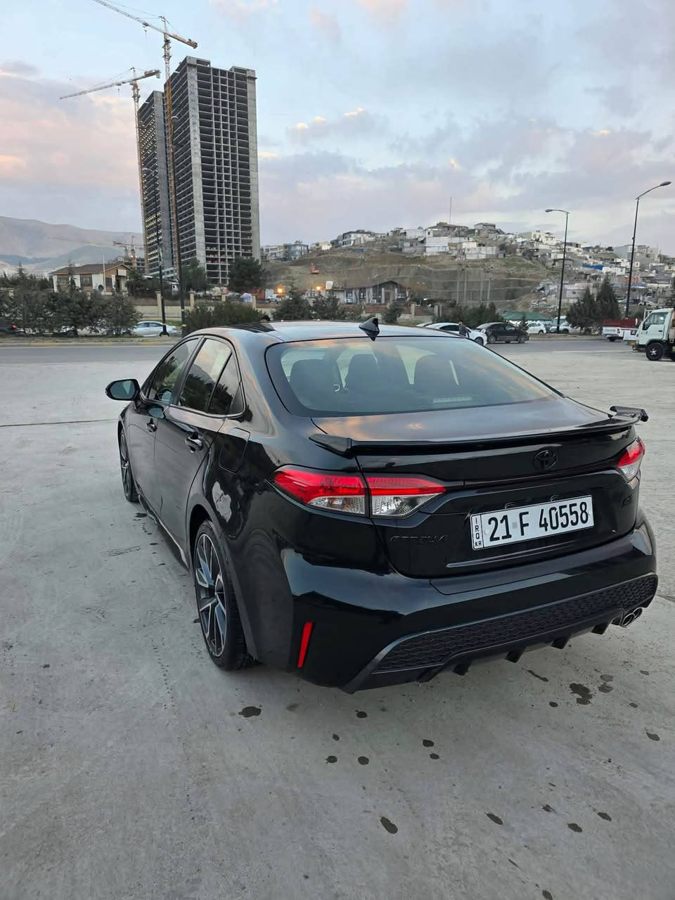 تۆیۆتا کرۆلا 2022 مواسەفات SE بیلاک تۆپ 
46 هەزار مایل ڕۆشتووە 
سەنەوی تا2030 تازەیە
هیچ مەسرەفێکی تێدانیە 
سەیارەکە دو پەڵە بۆیاخی هەیە 
ئێرباگی نەتەقیوە پێشو دوای کەپسە
نموونە لە جوانی و پاکی 📥
گێر و مەکیەنەی بەشەرت 
هیچ کێشەیەکی تێدا نییە 
ژمارەی خاوەنەکەی 
*********** السليمانية, العراق
