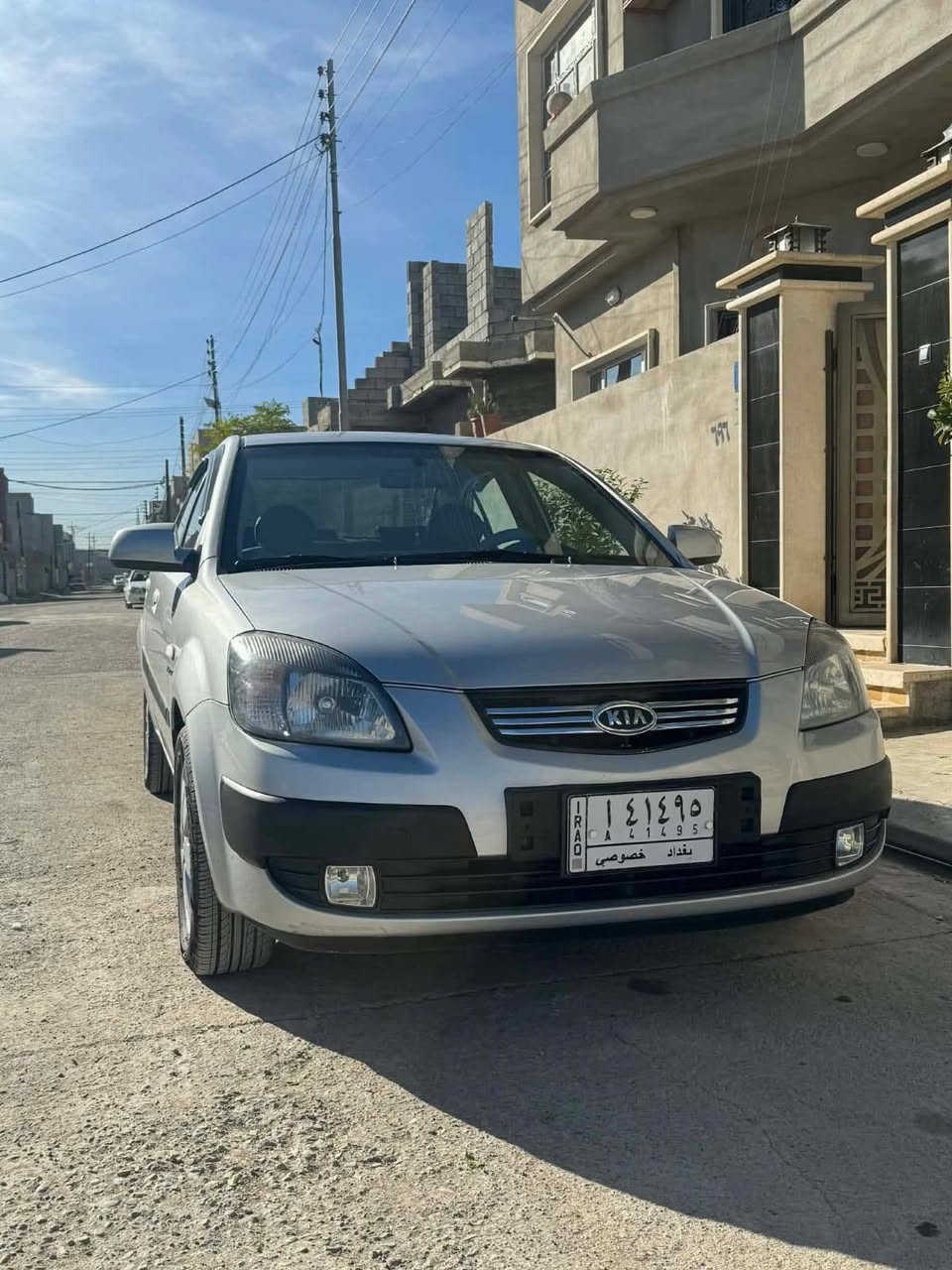 كيا برايد موديل 2007 رقم بغداد مشروع وطني مصبوغ صبغ عام جماليه شرط. ضربة جاكوج مابيها محرك شرط كير توماتيك هزة جديده رقم الماني تبريد شرط تدفئة شرط طخم تايرات والسياره كدام العين جاهزة من كل شي دينار ماتصرف عليها. السياره موجوده بلموصل جانب الايسر 
السعر 88 $ قفل


**إذا كنت صاحب هذا الإعلان وتريد حذفه لأي سبب، رجاءا أرسل رسالة إلى الدعم الفني**