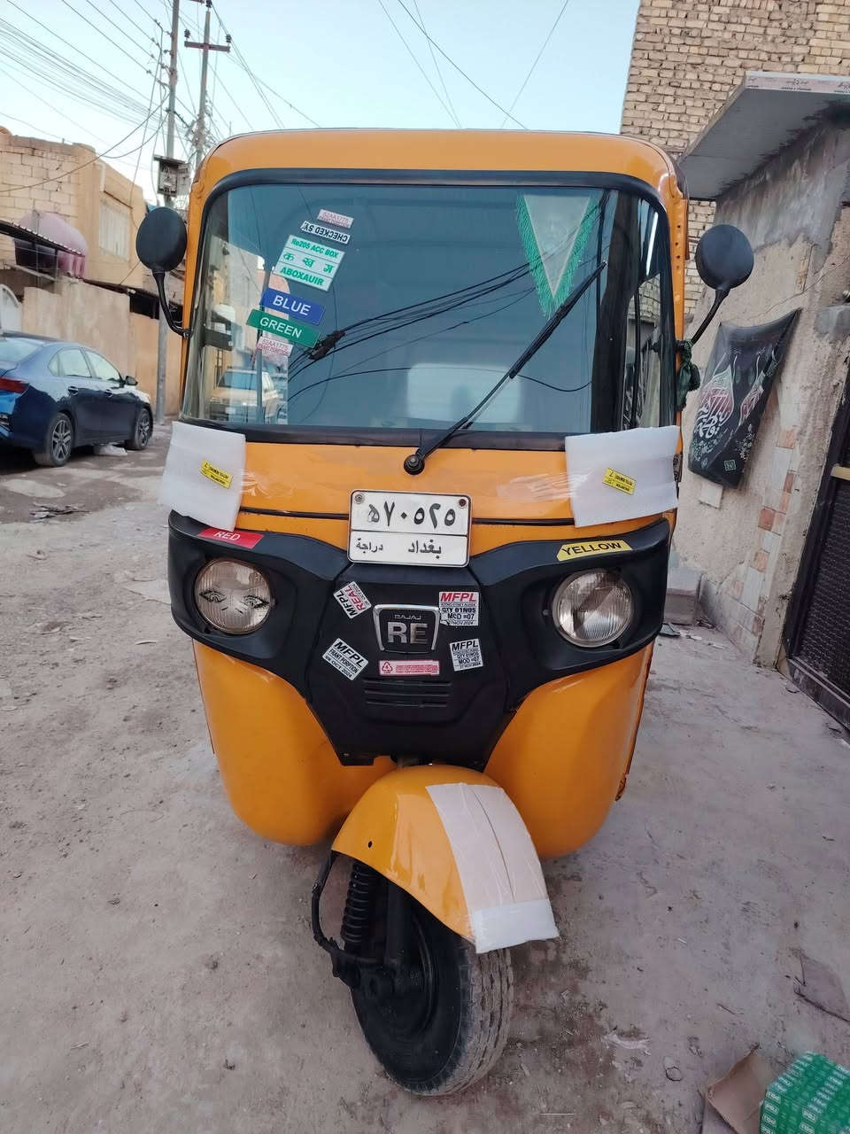 سلام عليكم تكتك موديل 2019 شهر التاسع مظلع جاهزه من كلشي مكينه وكبر وكسل تخم تاير بلاديه قطره معجون ابيها غير الدوسات بس تحويل مباشر مكانها بغدادالطالبيه شقق سعرها ٥٨٠٠ وبيها مجال للشراي الاستفسار علرقم ***********
