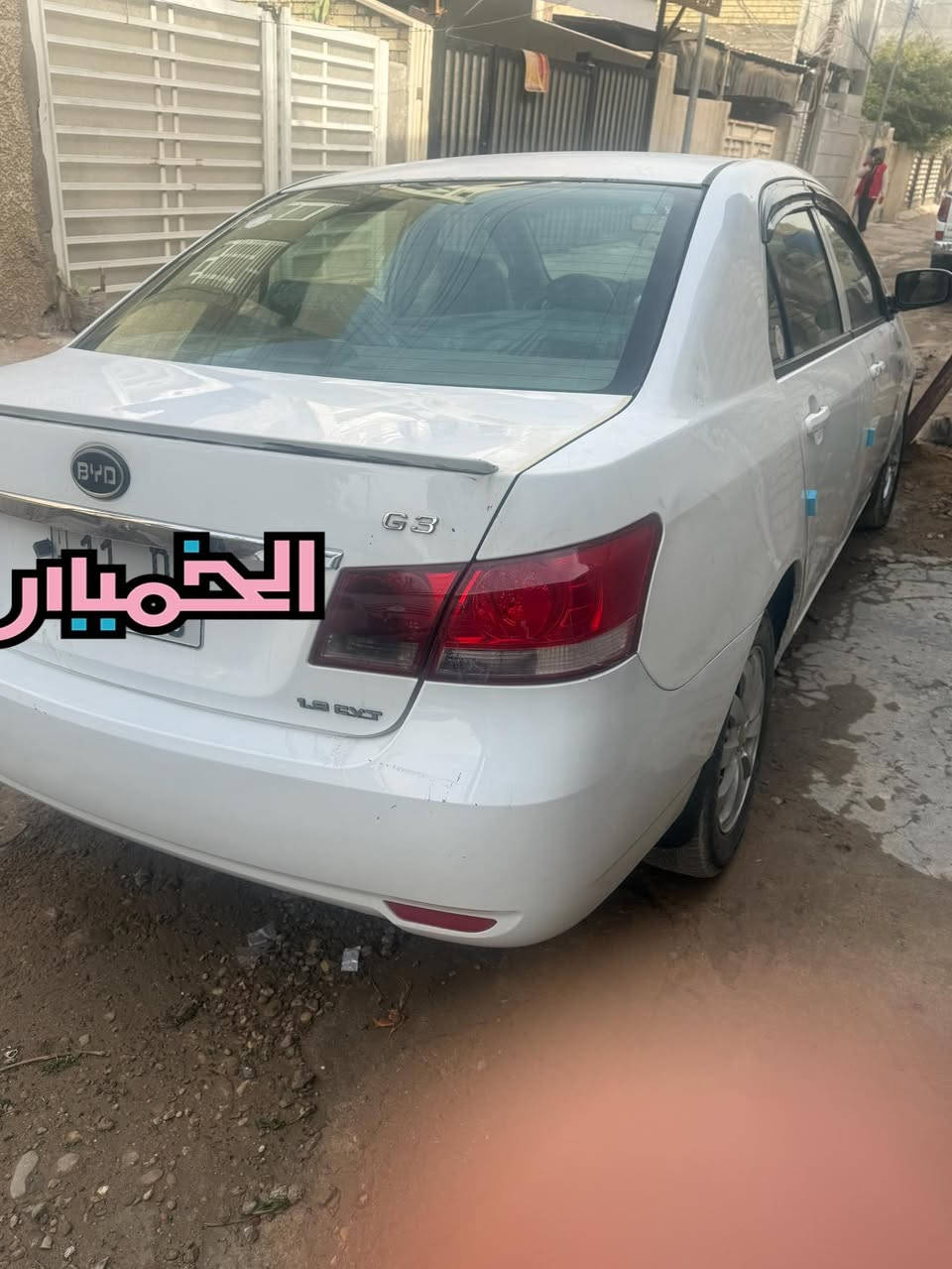 بيوايدي جي اثري  اوتو ماتيك موديل ٢٠١٣ رقم بغداد إنكليزي هزة جديده كير مكينه مكفولات حداديه جيده تبريد جديد
مواصفاتها فتحه سقف تحكم ستيرن بصمه تشغيل 
 مكان السياره بغداد   حي العامل رقم الهاتف *********** 
السعر ٥٥
