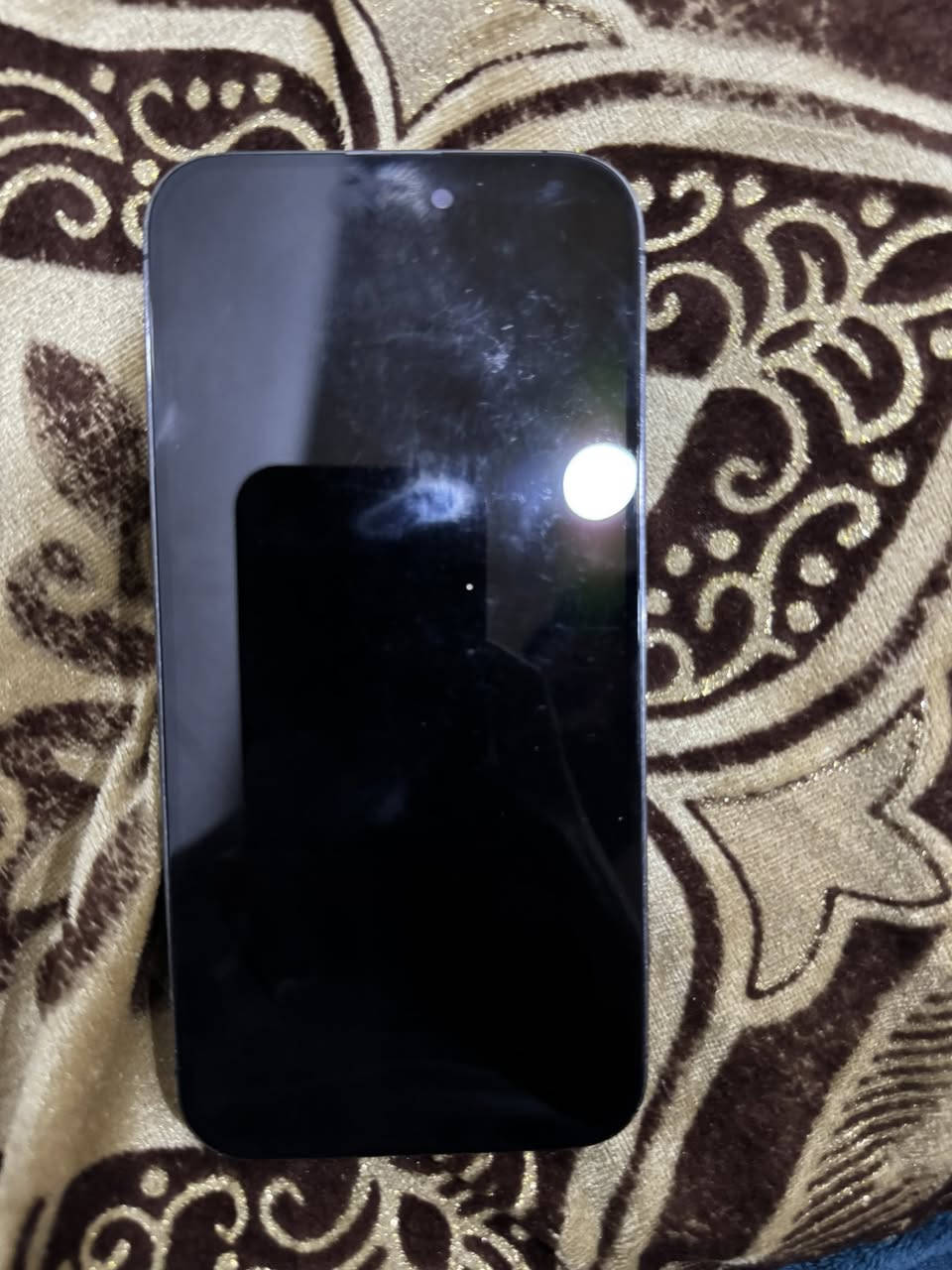 السلام عليكم آيفون 14برو ماكس ذاكره256
كارتونه وكفرات ويا 
مبدل شاشه وبطاريه وفجئه كام كل 5 دقايق هيج يرست الجهاز
للبيع أو مراوس على وضعه مكاني شط العرب


**إذا كنت صاحب هذا الإعلان وتريد حذفه لأي سبب، رجاءا أرسل رسالة إلى الدعم الفني**