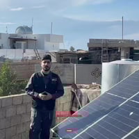 طاقة شمسية • بطارية ٨ كيلو • طوز خورماتو
