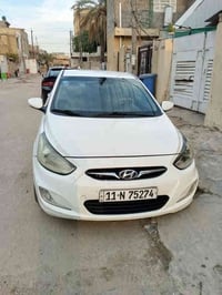 للبيع  اكسنت موديل 2017وارد كوري رقم بغداد دولي جاهزه مكينه كير تبريد ...