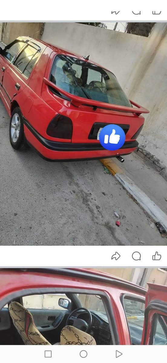سلام عليكم للبيع سني موديل 91محرك وكير وكهربائيات كلها شغاله سياره جديده ومال بيت مصبوغه عام جماليه رقم ديالي تحويل مباشر السعر 32وبيها مجال اتصال على رقم *********** مكان السياره صلاح الدين بلد
