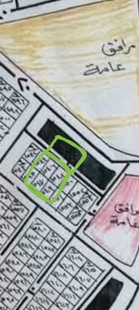 قطعة ارض للبيع في دور الامانة الزعفرانية  مساحة القطعة الواحدة 125 م ص...