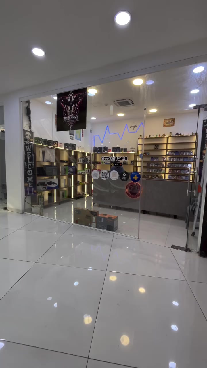 Mohammed Game Store 
بمناسبة تغيير أسم محل و نهاية عطلة نصف السنة عروض ما تنتهي عندنا
عنوانا كركوك شارع الجمهورية مجمع فريا طابق ثاني 
للحجز أو الاستفسار اتصال على رقم أو مرسلة الصفحة 
***********
متوفر توصيل داخل كركوك ب3 و كافة محافظات العراق ب5 
#بغداد #كركوك #العراق #عطلة #عروض
