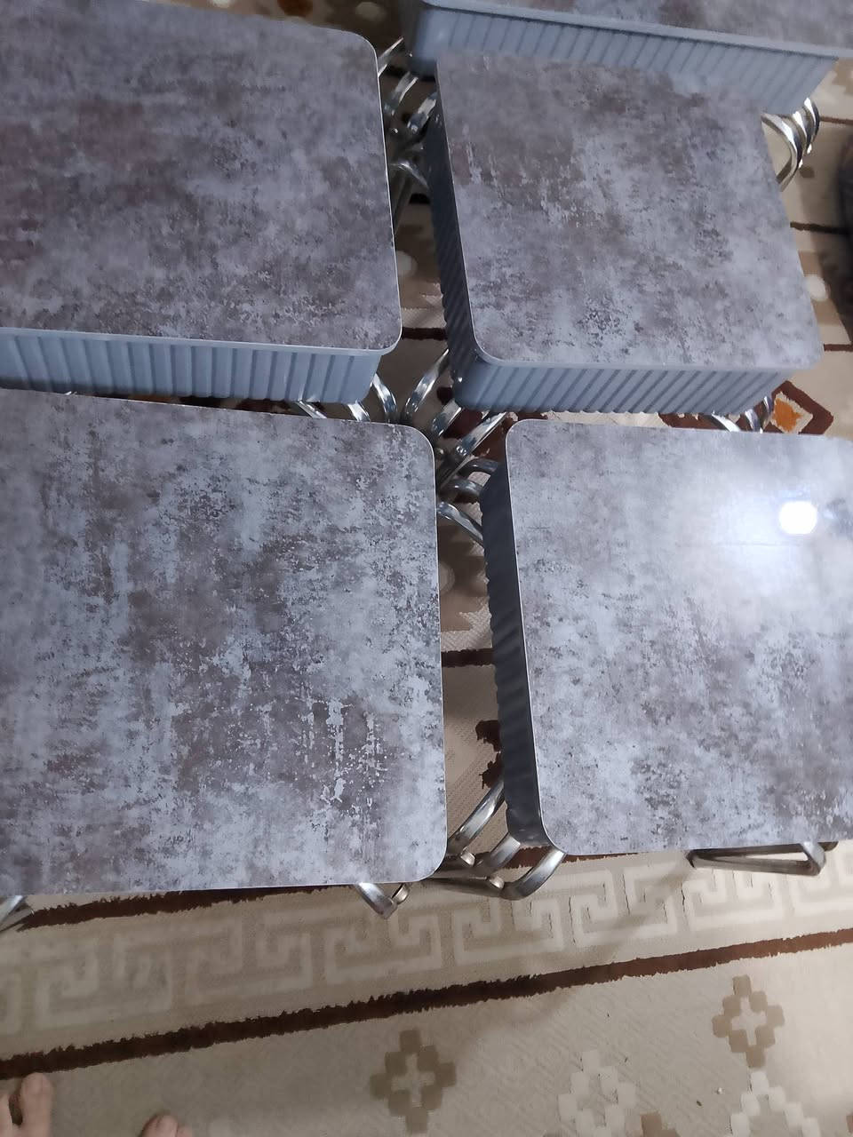 السلام عليكم سيت طلبلات جديد ونظيف واي ضرر مابيه طبله وسطيه حجم كبير واربعه صغار السعر 110 وبيه مجال ماخذته 175 قبل شهر ونص


**إذا كنت صاحب هذا الإعلان وتريد حذفه لأي سبب، رجاءا أرسل رسالة إلى الدعم الفني**